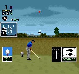 Serizawa Nobuo no Birdie Try screenshot 2 for Super Famicom
